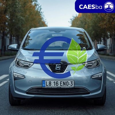 Cobra tu CAE (Certificado de Ahorro Energético) por sustitución de coche de combustión por coche eléctrico con CAESba